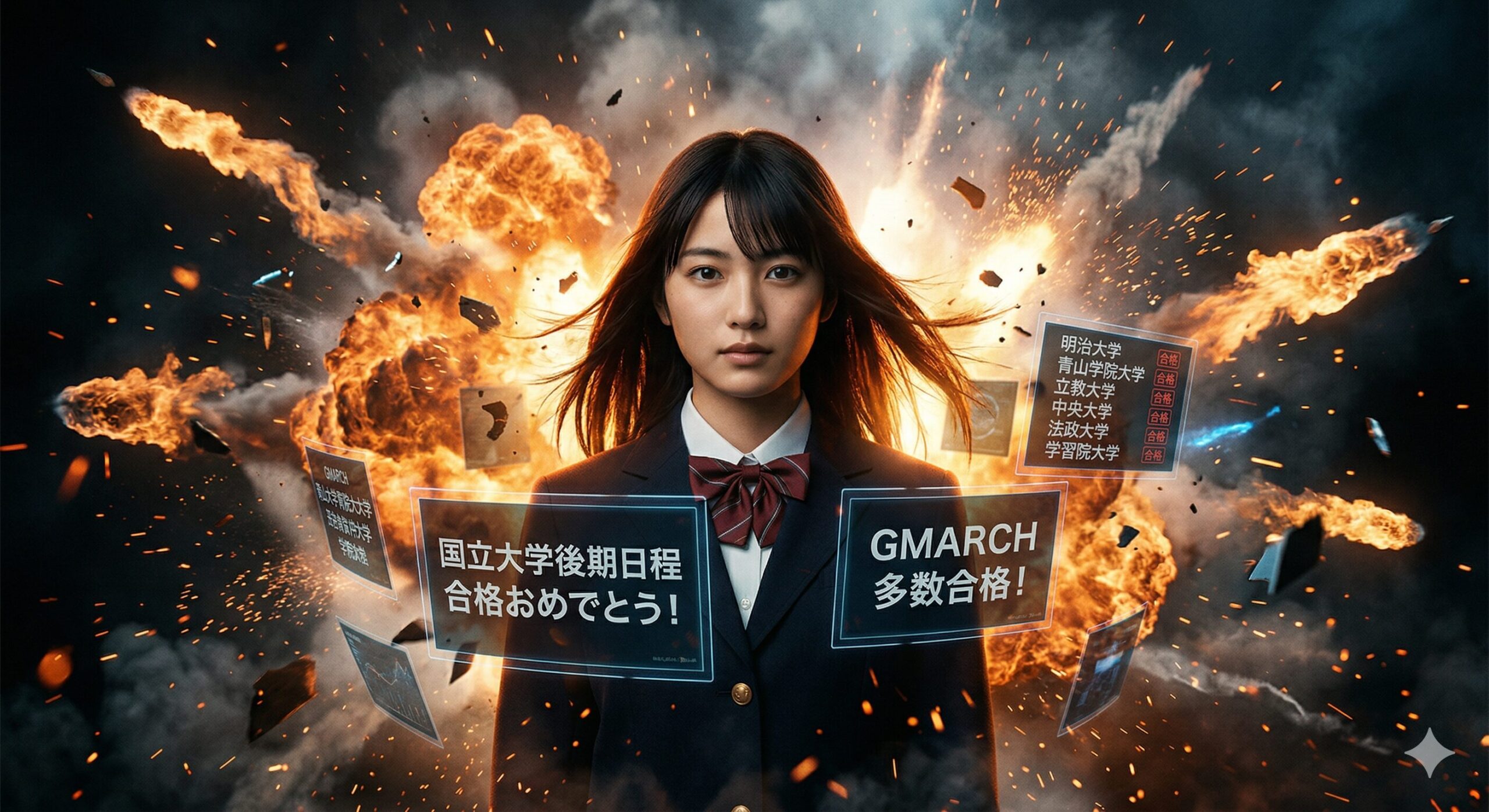 今年も国公立大学、GMARCHにも合格者！page-visual 今年も国公立大学、GMARCHにも合格者！ビジュアル